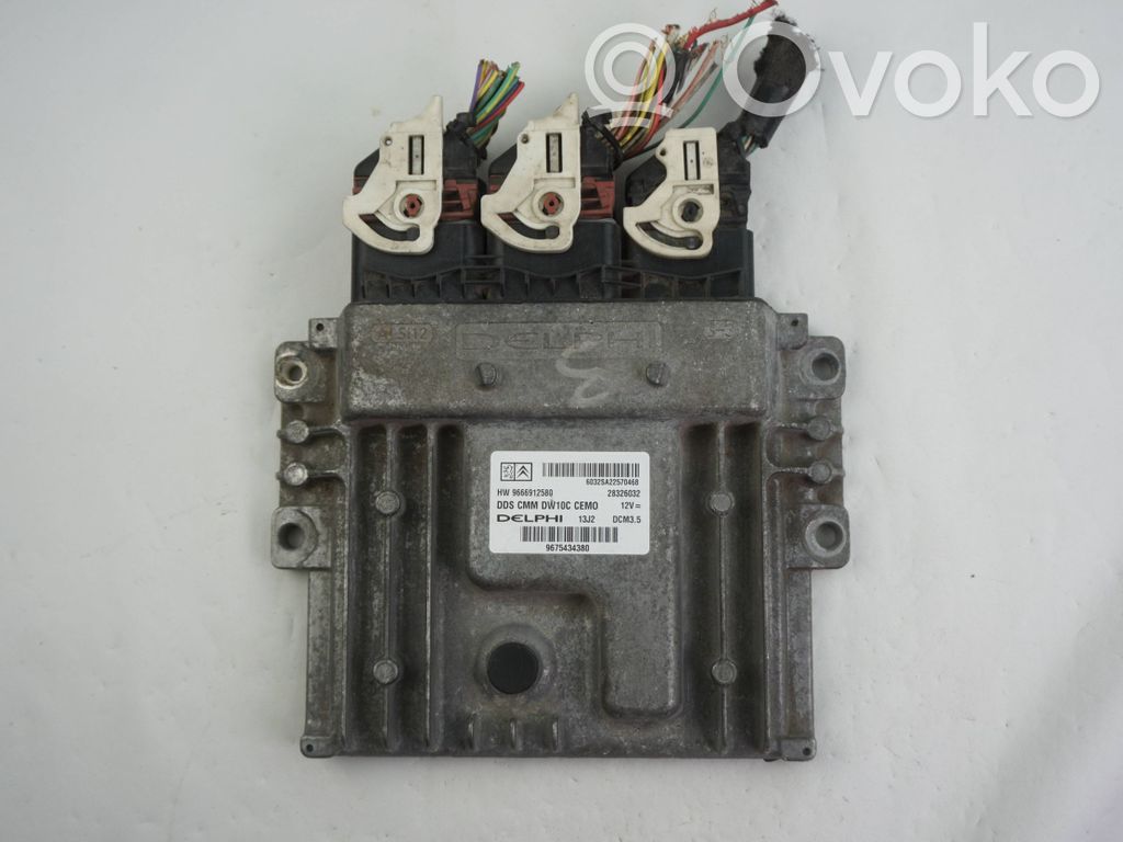 Engine control unit/module   9675434380,9666912580,28326032