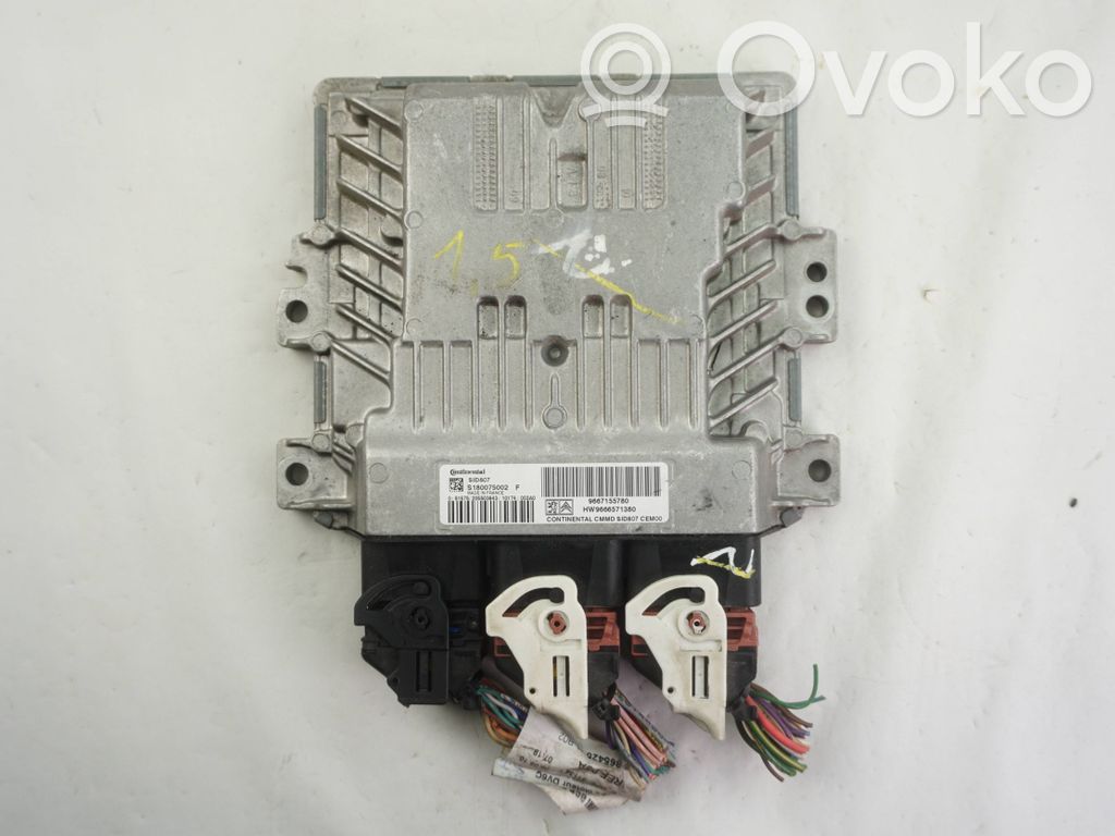 Peugeot 308 Engine control unit/module 