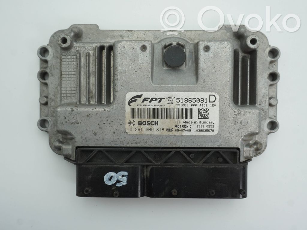 Fiat 500X Engine control unit/module ECU 