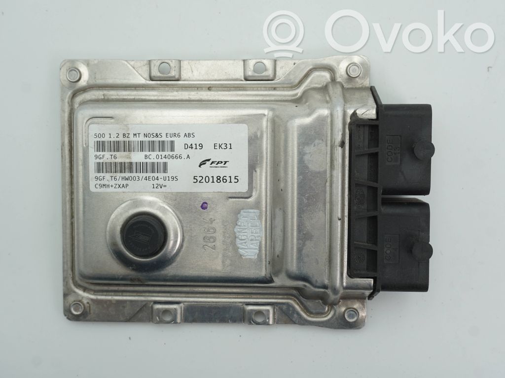 Fiat 500 Engine control unit/module 