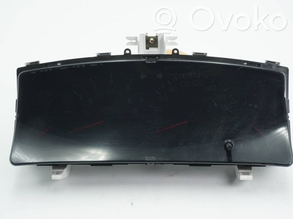 Toyota Corolla Verso E121 Speedometer (instrument cluster) 