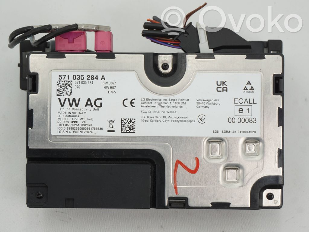Skoda Citigo Other control units/modules 