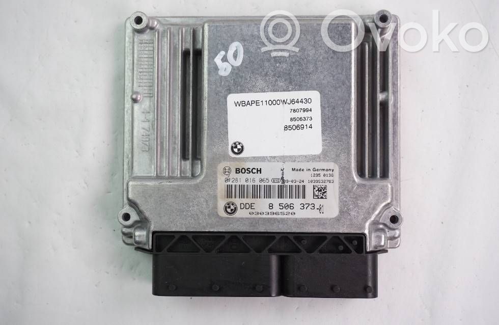 Engine control unit/module   8506373,0281016065