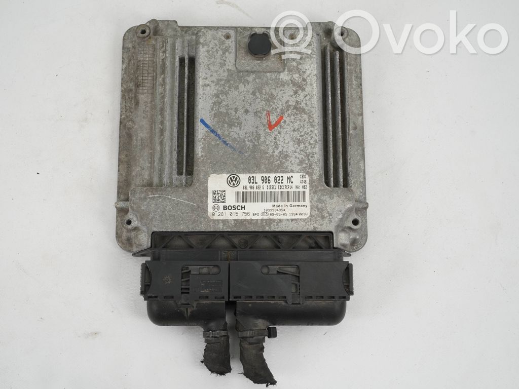 Volkswagen Golf VI Engine control unit/module 