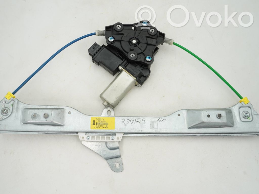 Opel Corsa D Front door window regulator with motor 