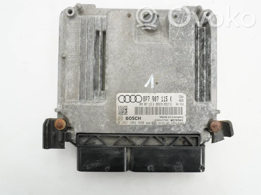 Audi A3 S3 8P Engine control unit/module 