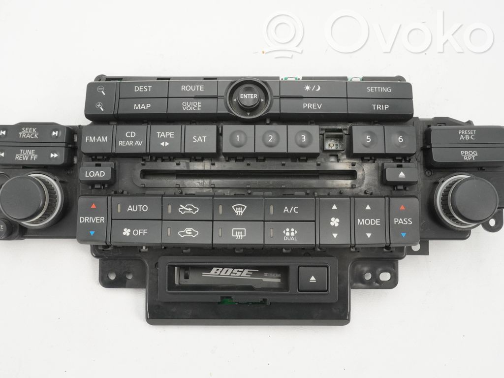 Infiniti FX Climate control unit 