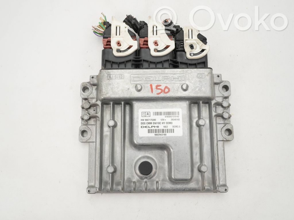 Peugeot 3008 I Engine control unit/module 