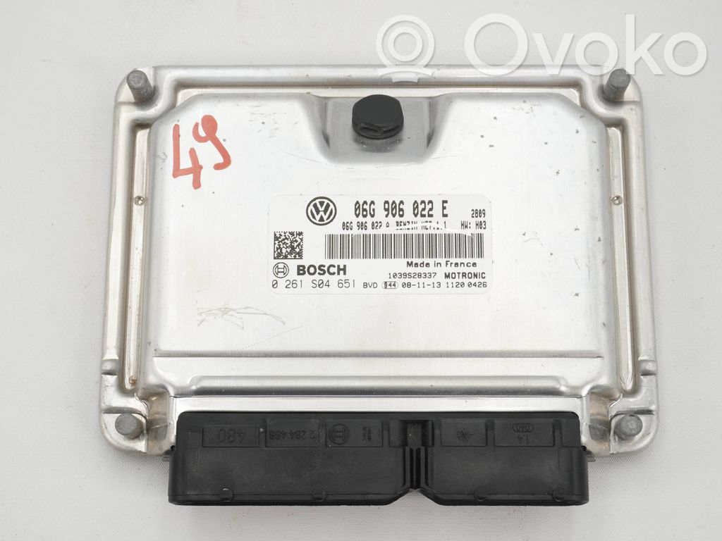 Volkswagen Caddy Engine control unit/module 