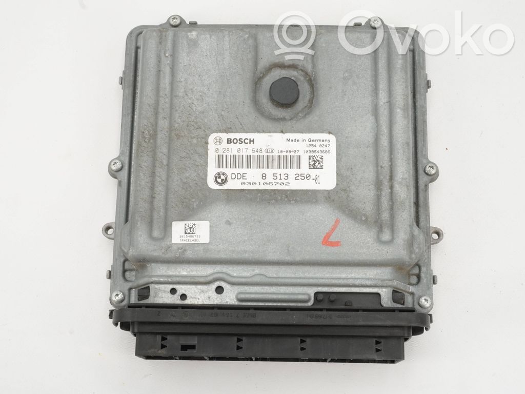 BMW 5 F10 F11 Engine control unit/module 