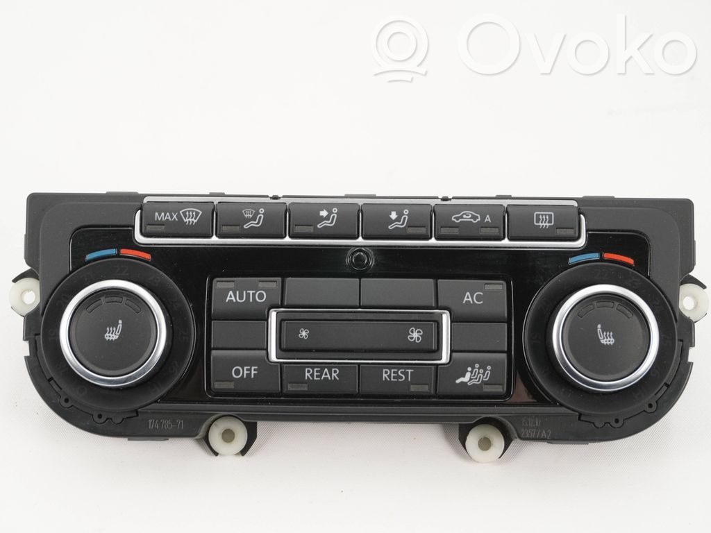 Volkswagen Sharan Climate control unit 