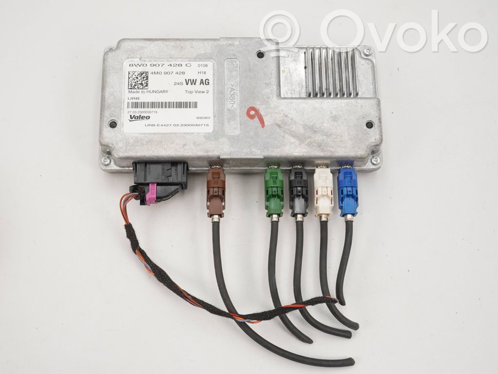 Audi A4 S4 B9 8W Camera control unit module 
