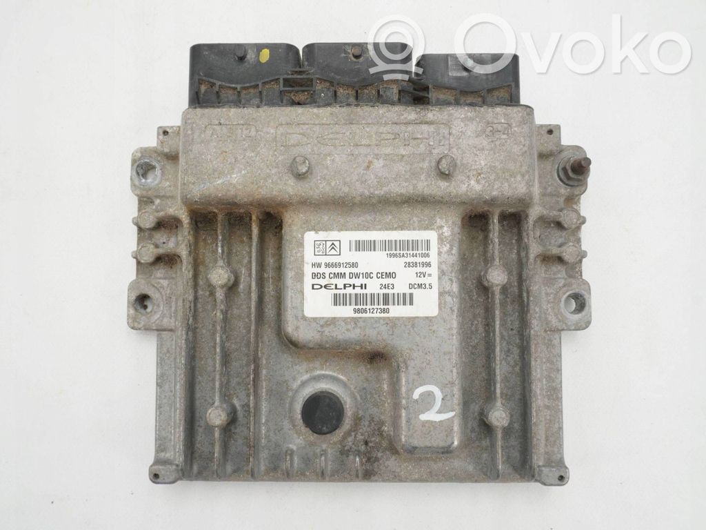 Peugeot 5008 Engine control unit/module 