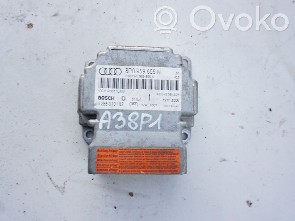 Audi A3 S3 8P Airbag control unit/module 