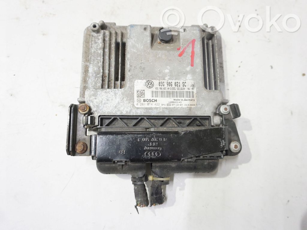 Seat Leon (1P) Engine control unit/module 