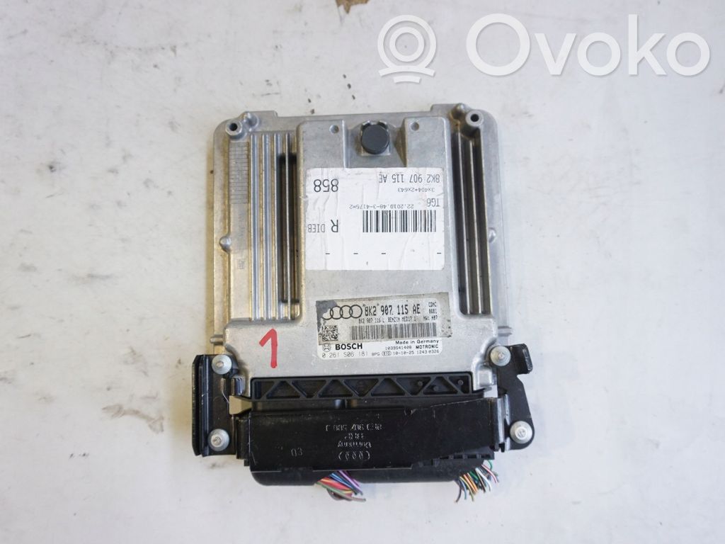 Audi A4 S4 B8 8K Engine control unit/module 