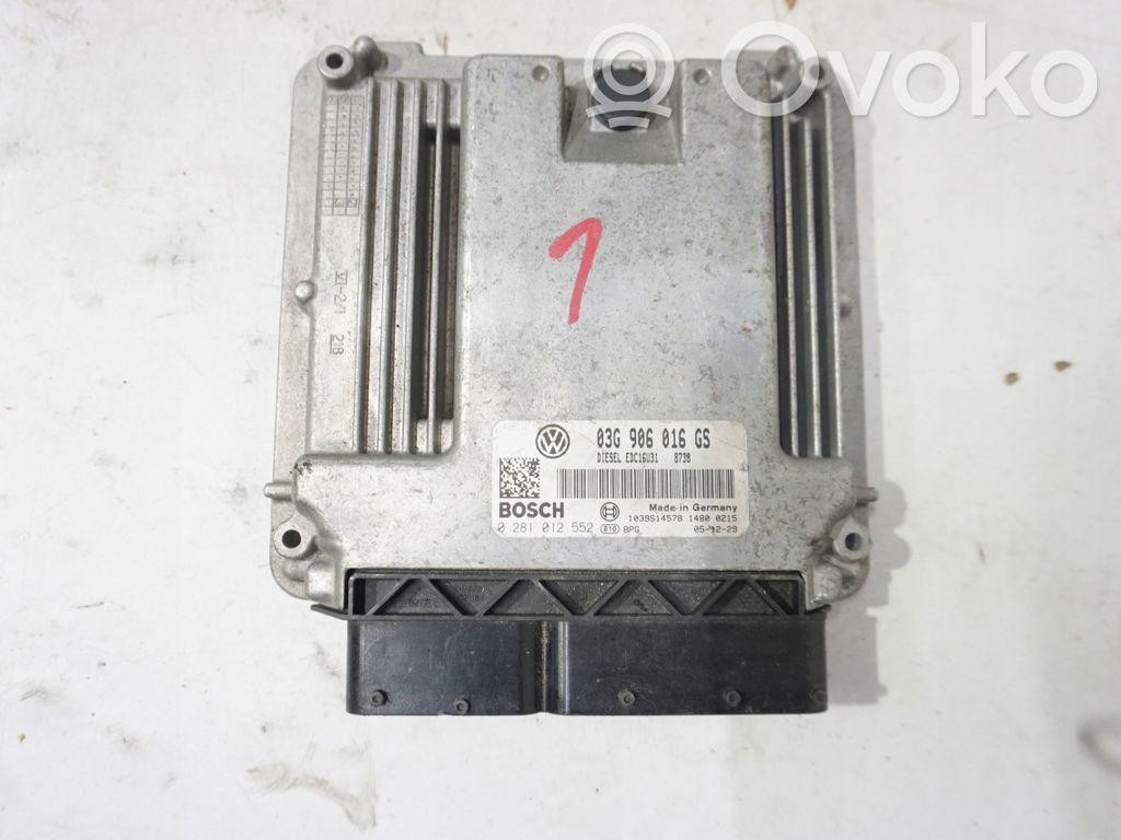 Skoda Superb B5 (3U) Engine control unit/module 