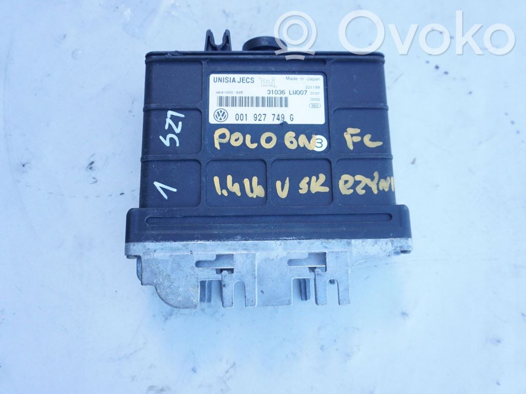 Volkswagen Polo III 6N 6N2 6NF Gearbox control unit/module 