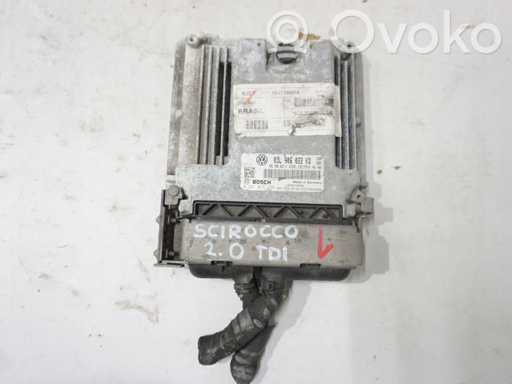 Skoda Superb B6 (3T) Engine control unit/module 