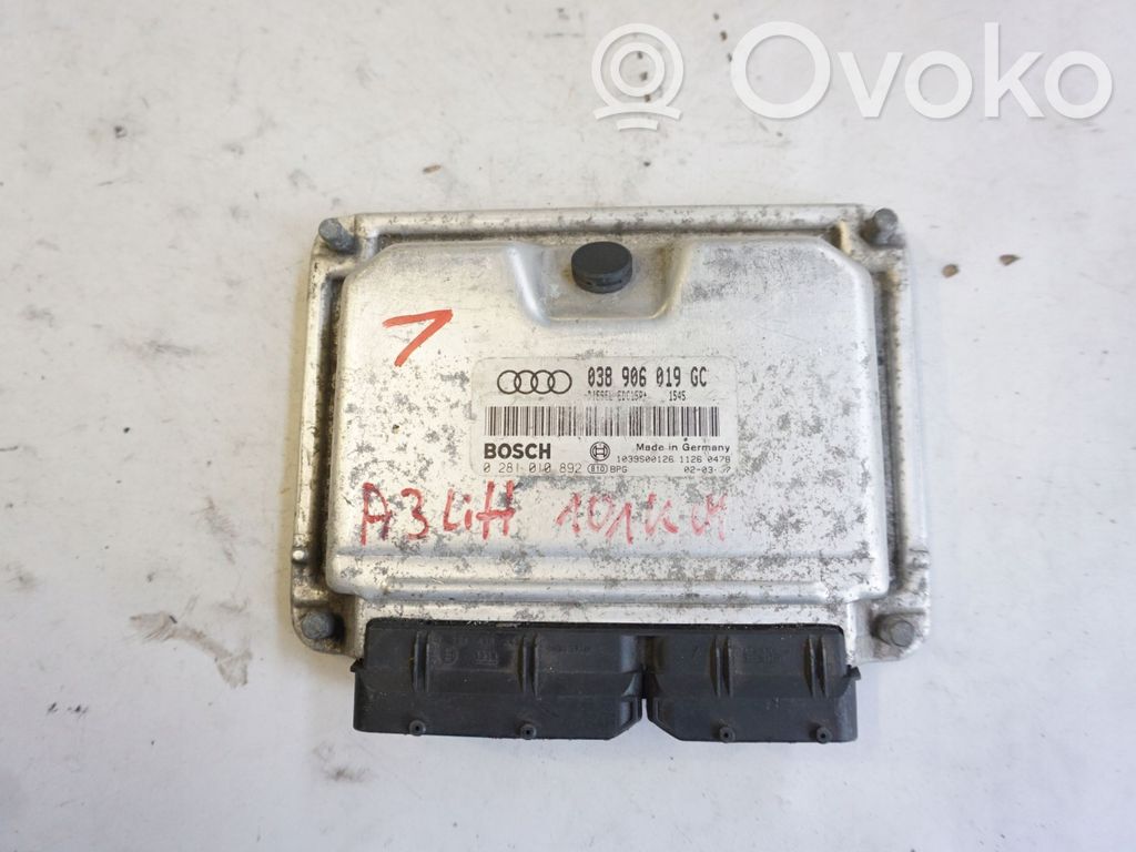 Engine control unit/module   038906019GC