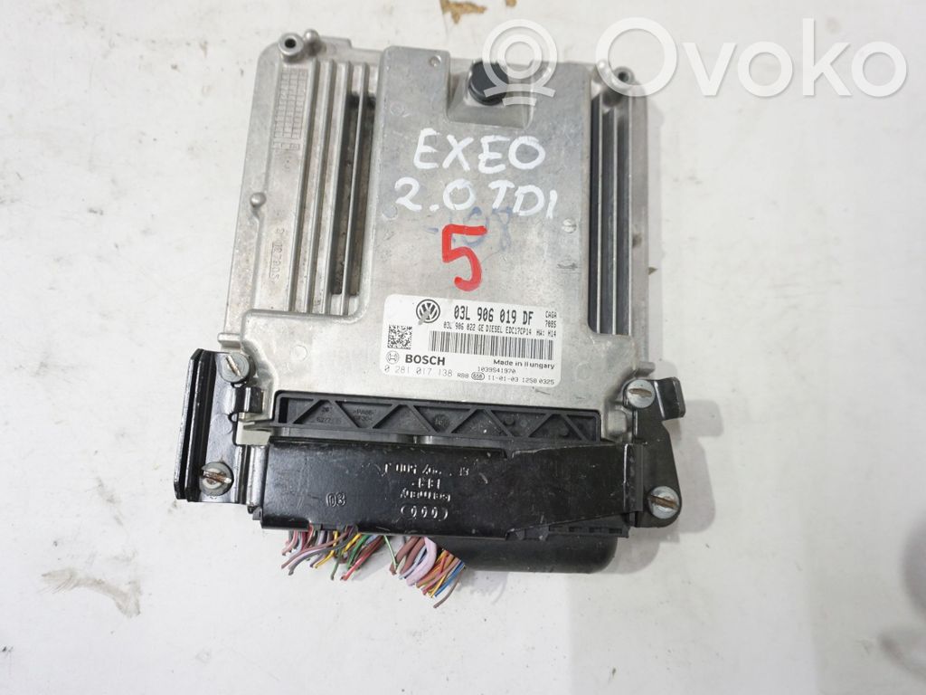 Seat Exeo (3R) Engine control unit/module 
