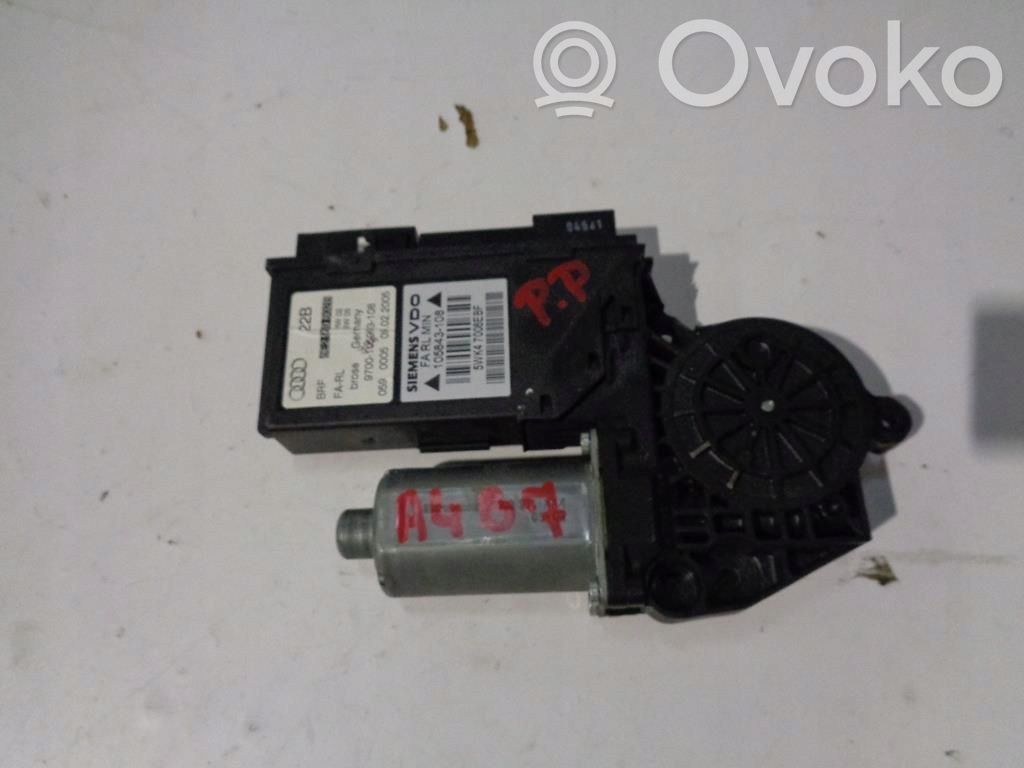 Audi A4 S4 B7 8E 8H Motor macara geam ușă față 