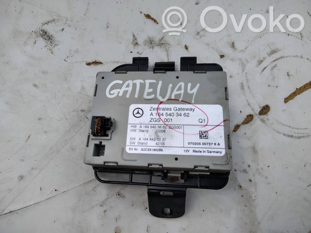 Mercedes-Benz ML W164 Moduł sterowania Gateway 