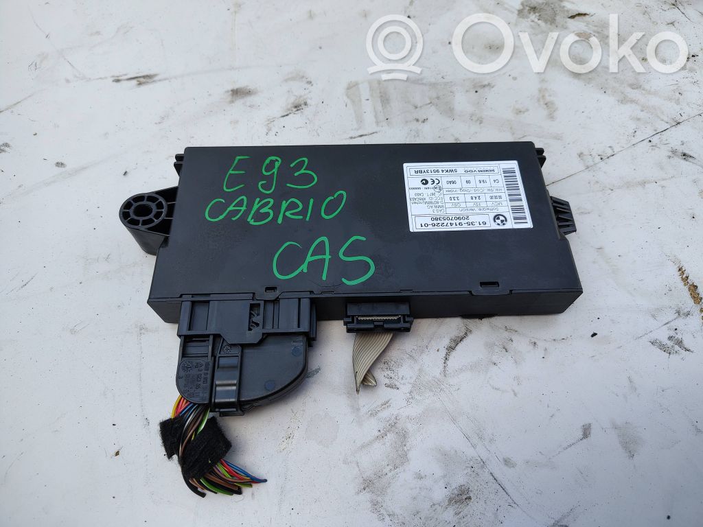 CAS-ohjainlaite/moduuli   9147226
