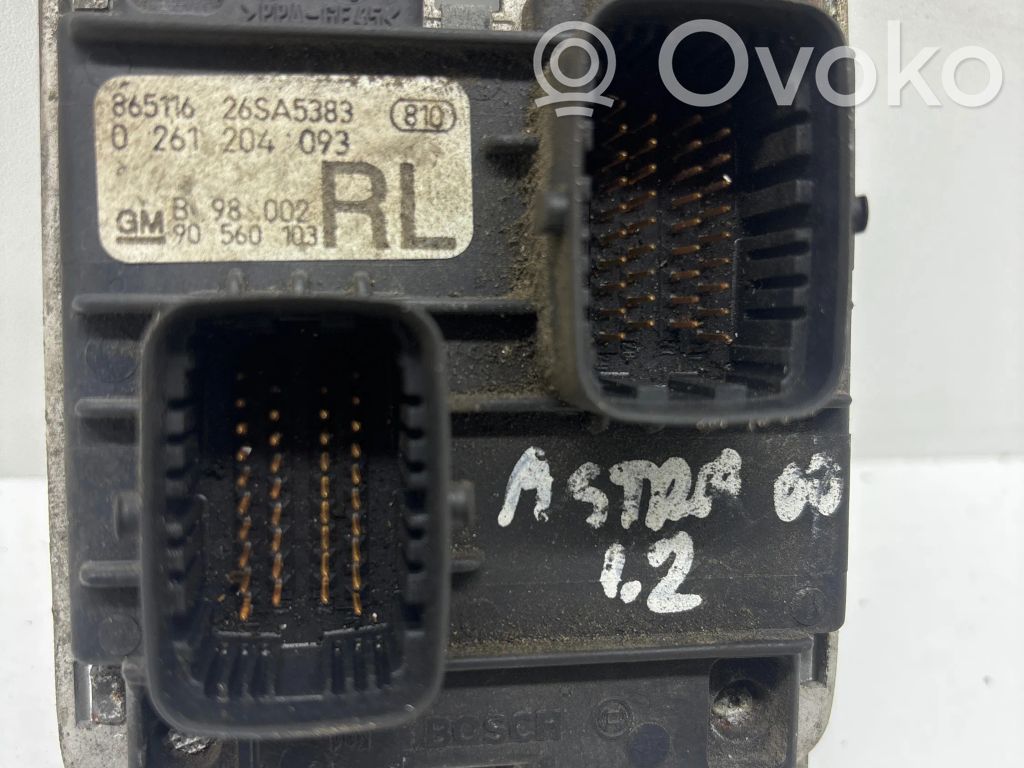 Opel Astra G Engine control unit/module 
