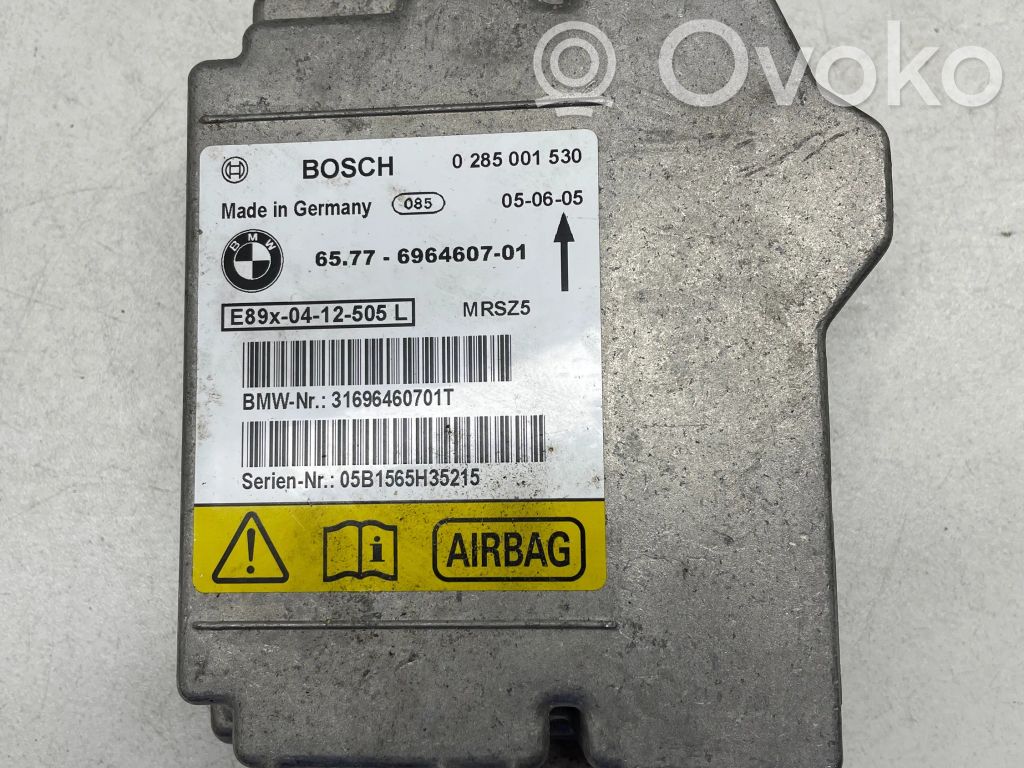 Module de contrôle airbag   6964607,31696460701T,0285001530