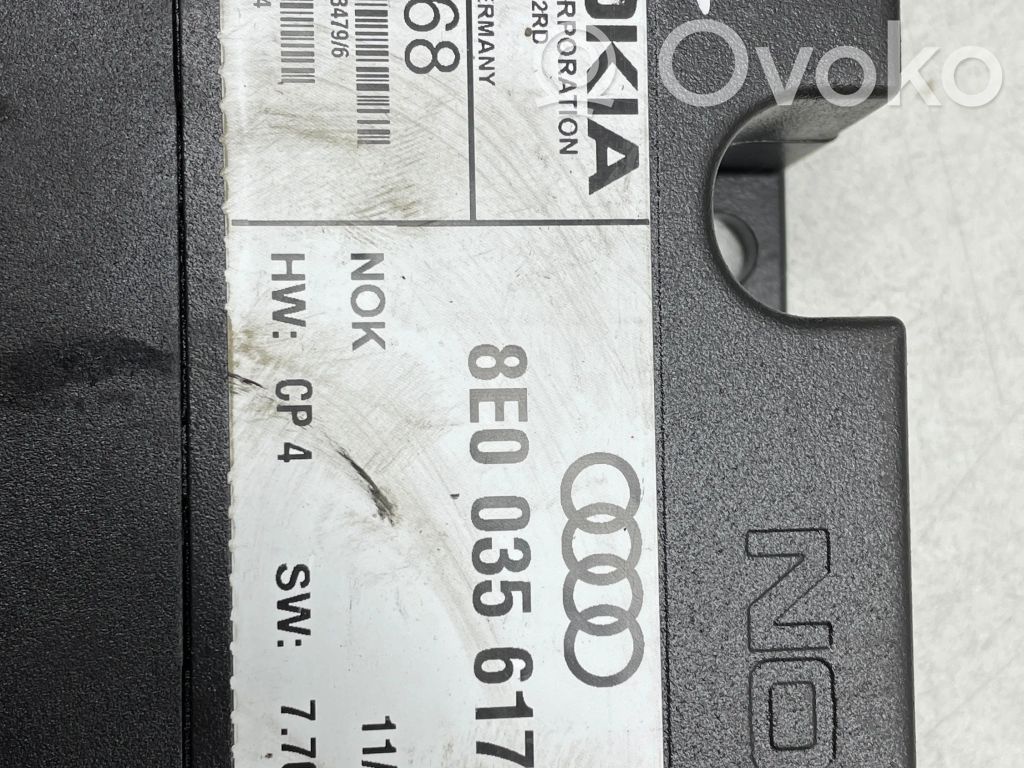 Audi A4 S4 B6 8E 8H Puhelimen käyttöyksikkö/-moduuli 