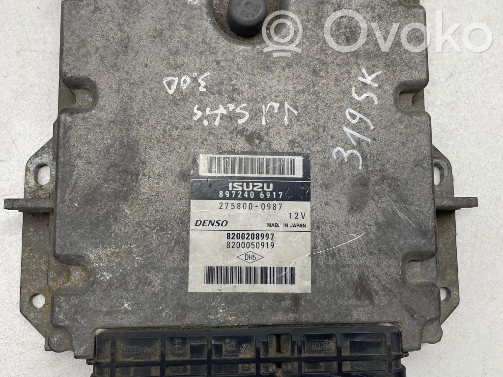 Renault Vel Satis Engine control unit/module 