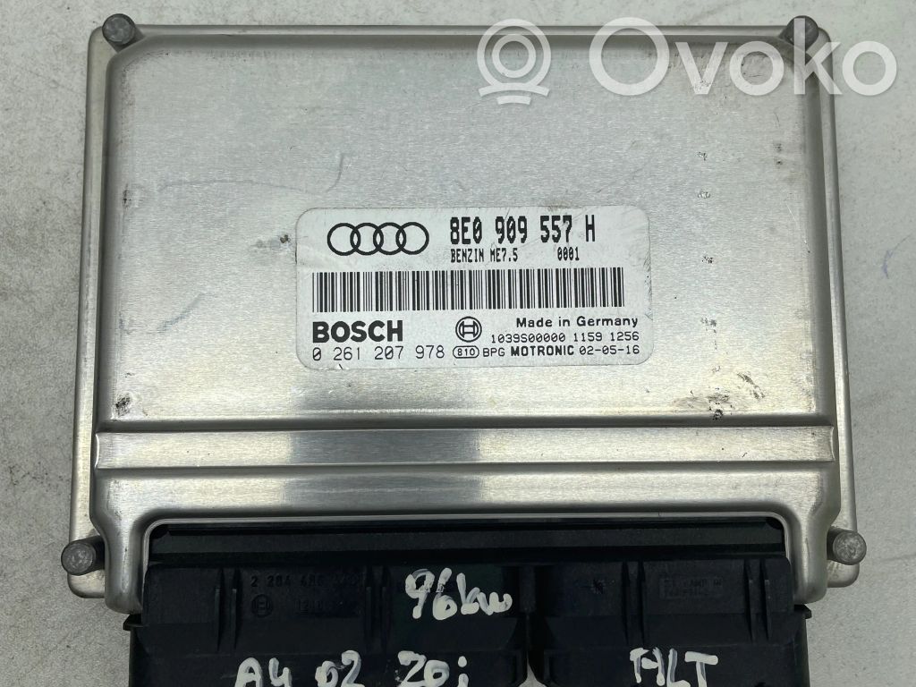 Audi A4 S4 B6 8E 8H Engine control unit/module 