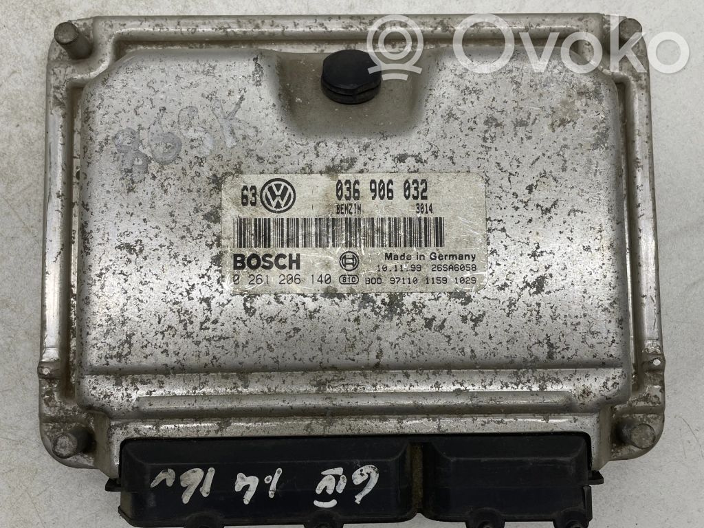 Engine control unit/module   036906032,26SA6058,0261206140
