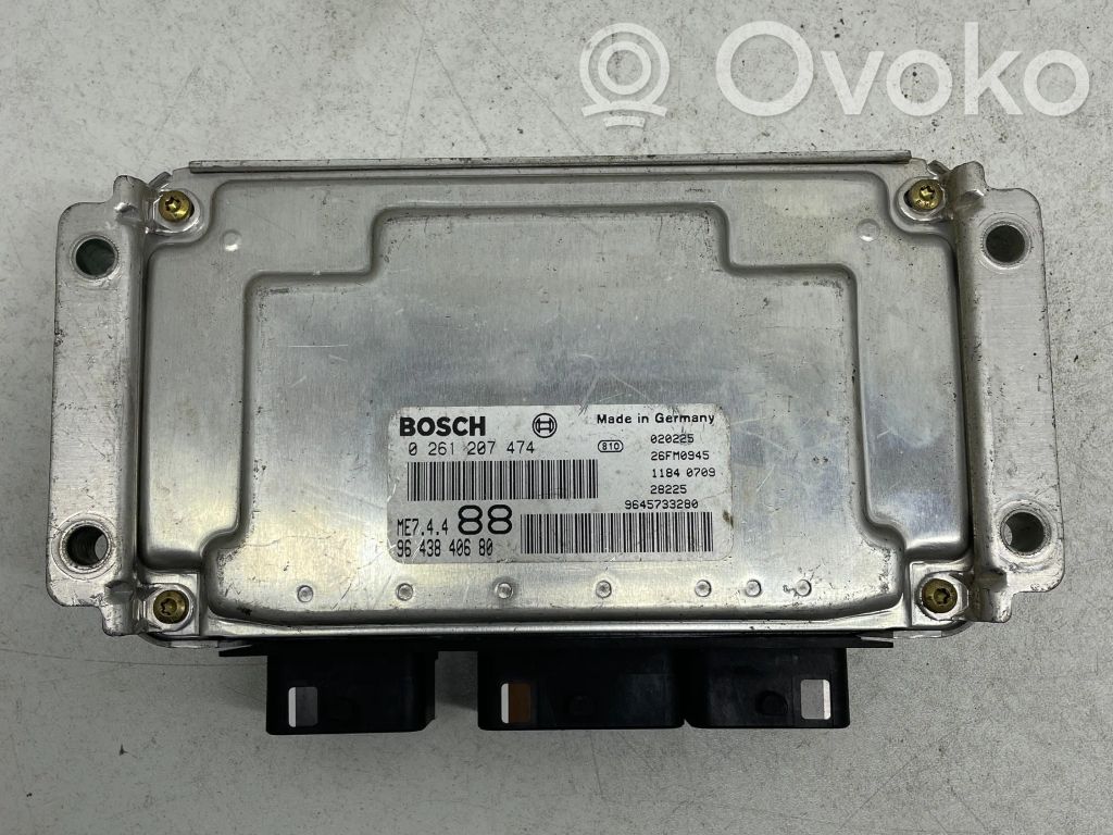 Peugeot 307 Engine control unit/module 