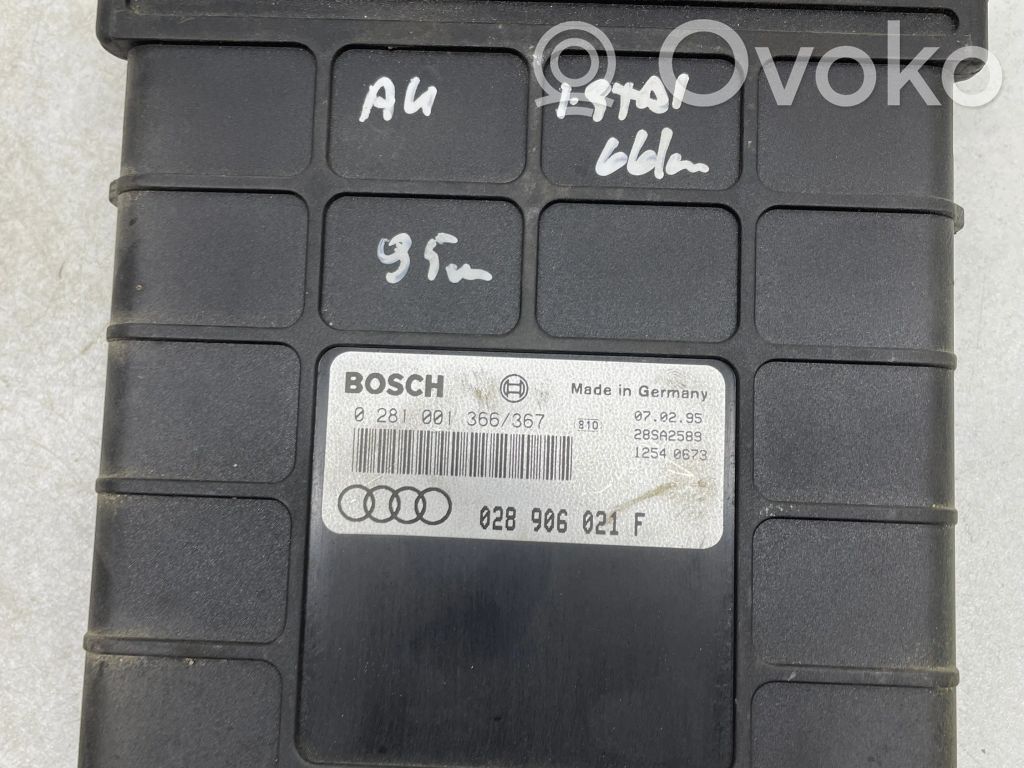 Engine control unit/module   028906021F,28SA2589,0281001366