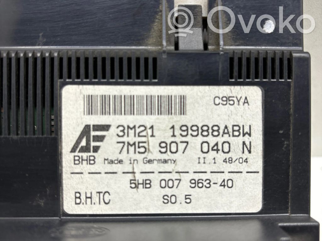 Ford Galaxy Climate control unit 