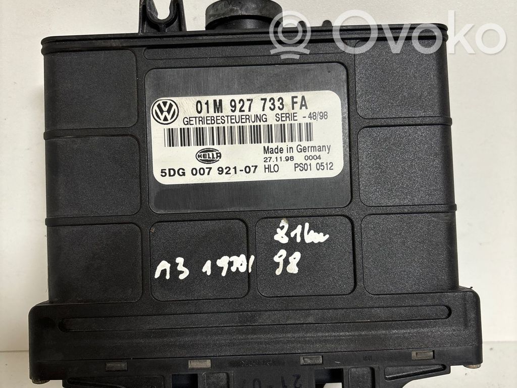 Sterownik / Moduł skrzyni biegów   01M927733FA,PS010512,5DG00792107