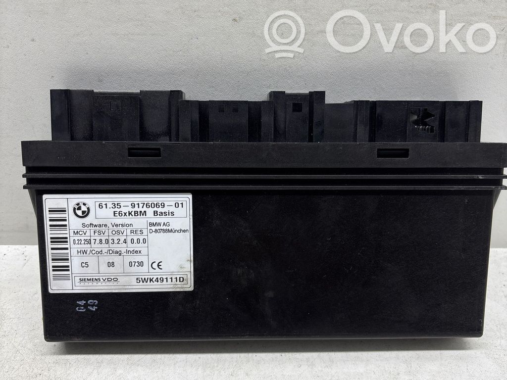 BMW 5 E60 E61 Komforta modulis 