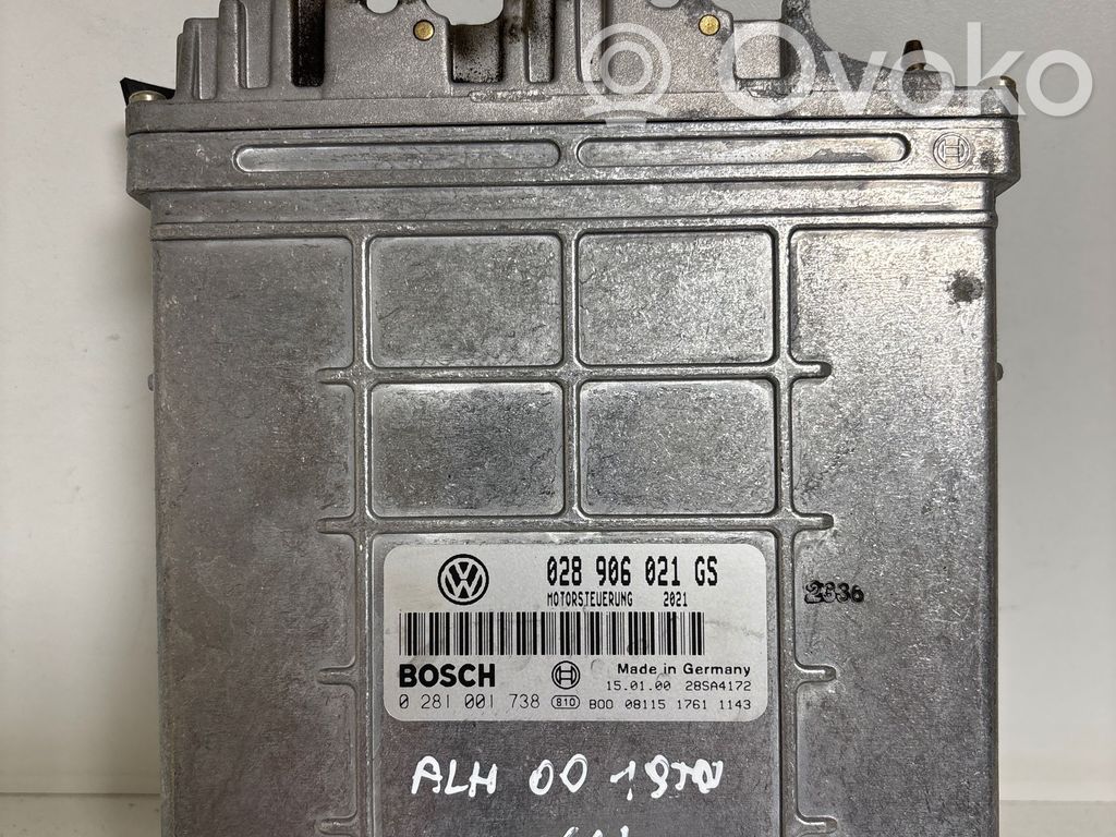 Seat Alhambra (Mk1) Unitate/modul de control motor 