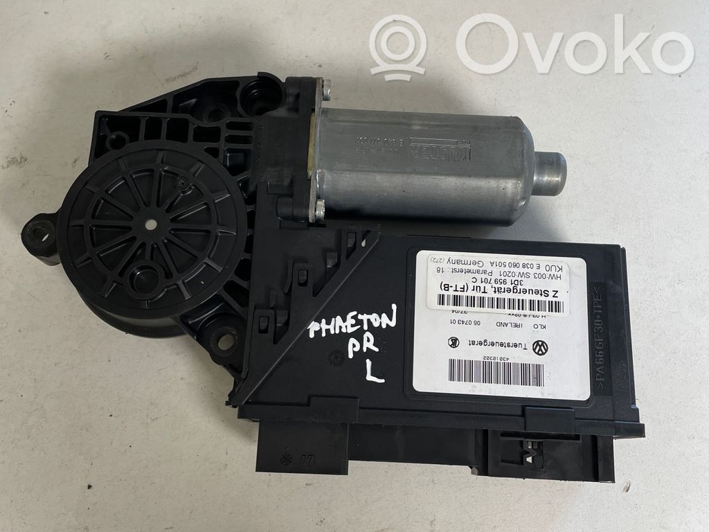Volkswagen Phaeton Etuoven ikkunan nostomoottori 