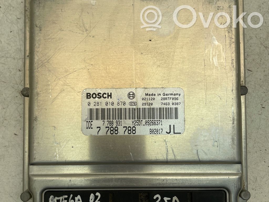 Chevrolet Omega B Engine control unit/module 