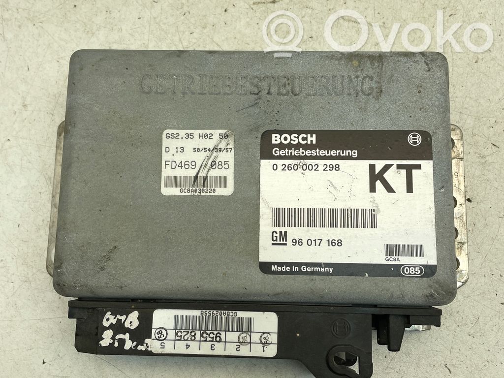 Engine control unit/module   0260002298,96017168