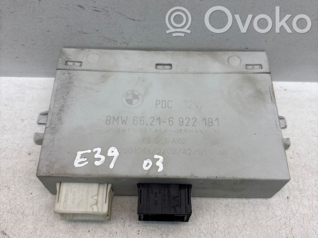 BMW 5 E39 Sterownik / Moduł parkowania PDC 
