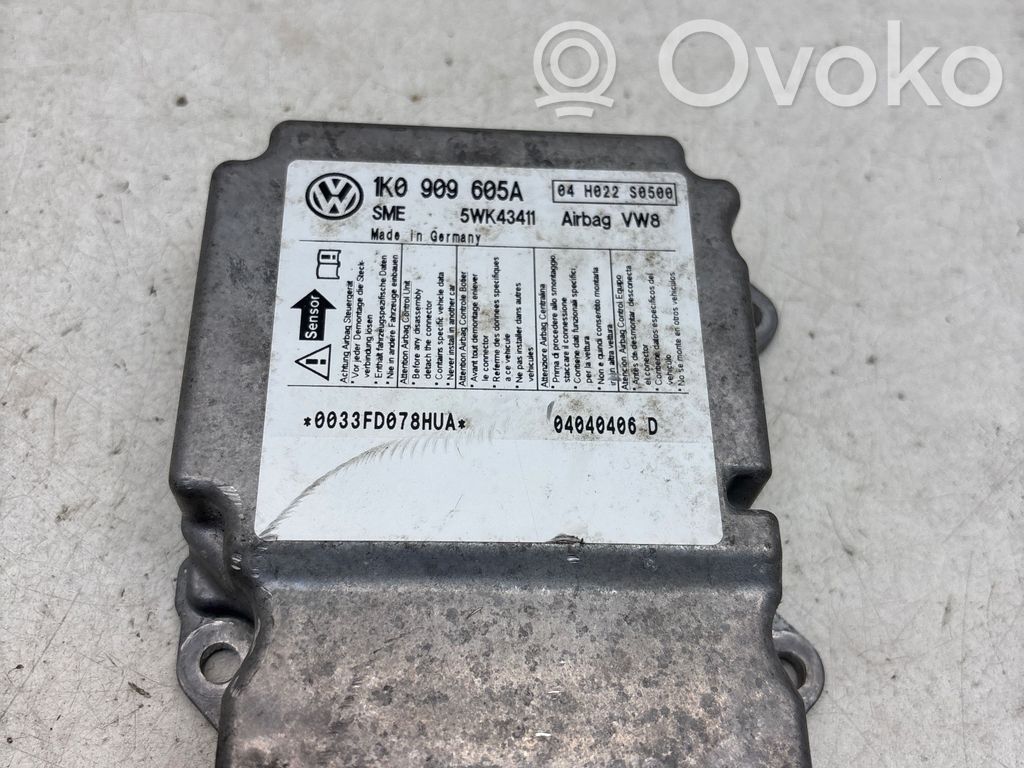 Volkswagen Golf V Centralina/modulo airbag 