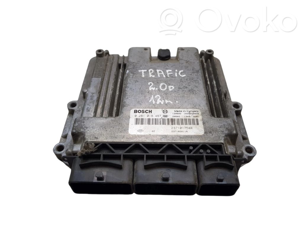 Engine control unit/module   0281018497,0281018497,237101754R,1039S50939,120602,237102011R