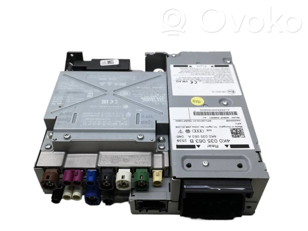 Audi A7 S7 4K8 GPS navigation control unit/module 