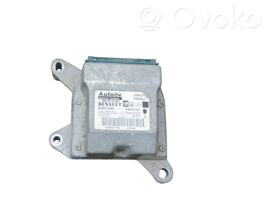 Renault Trafic II (X83) Unitate/modul de comandă airbaguri 