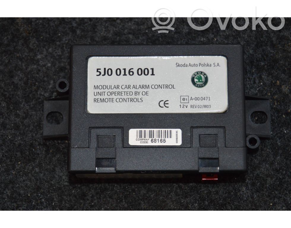 Skoda Octavia Mk2 (1Z) Other control units/modules 