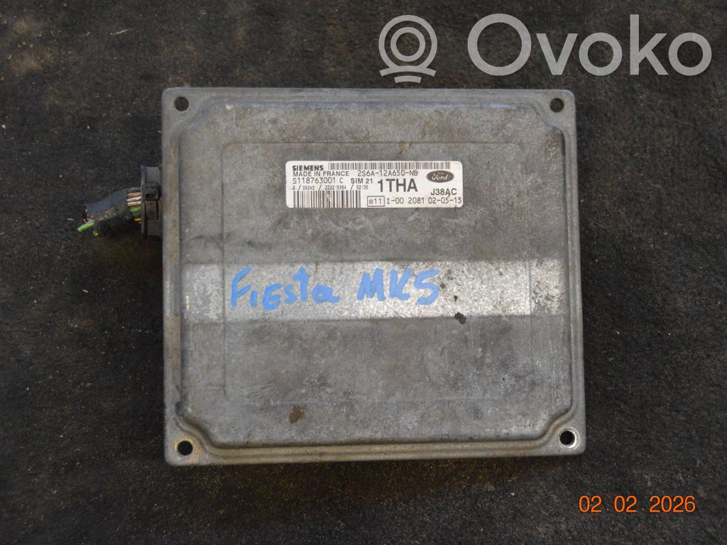 Ford Fiesta Engine control unit/module ECU 